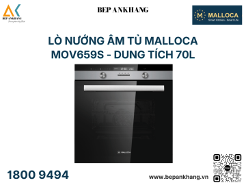 Lò nướng âm tủ Malloca MOV659S - Dung tích 70L